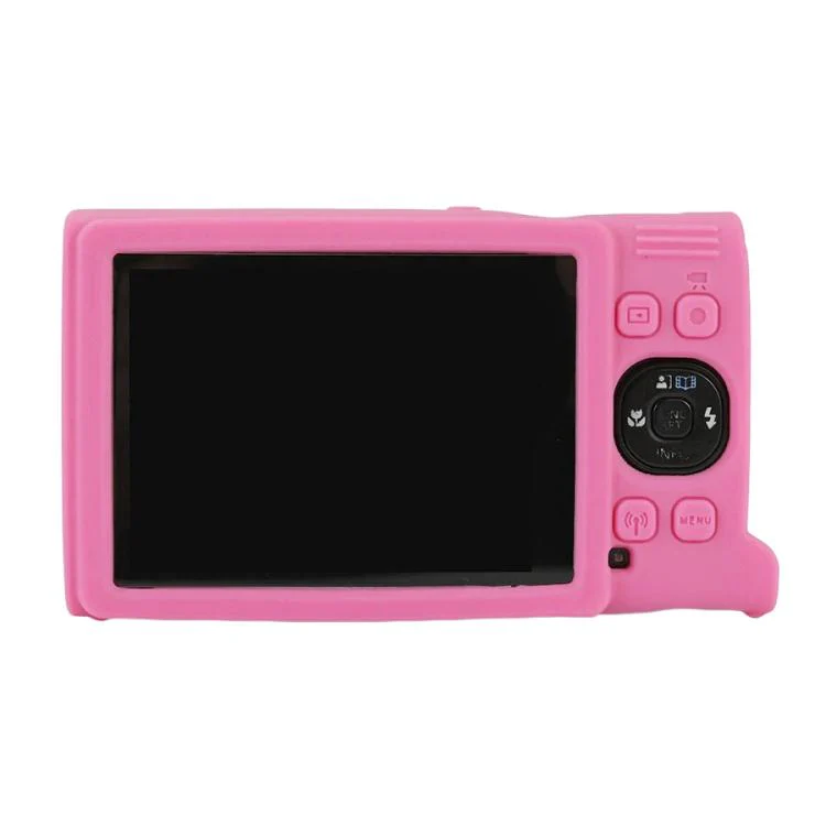 For Canon PowerShot ELPH 360 HS / IXY 650 Soft Silicone Camera Protective Case(Rose Red) - Image 3