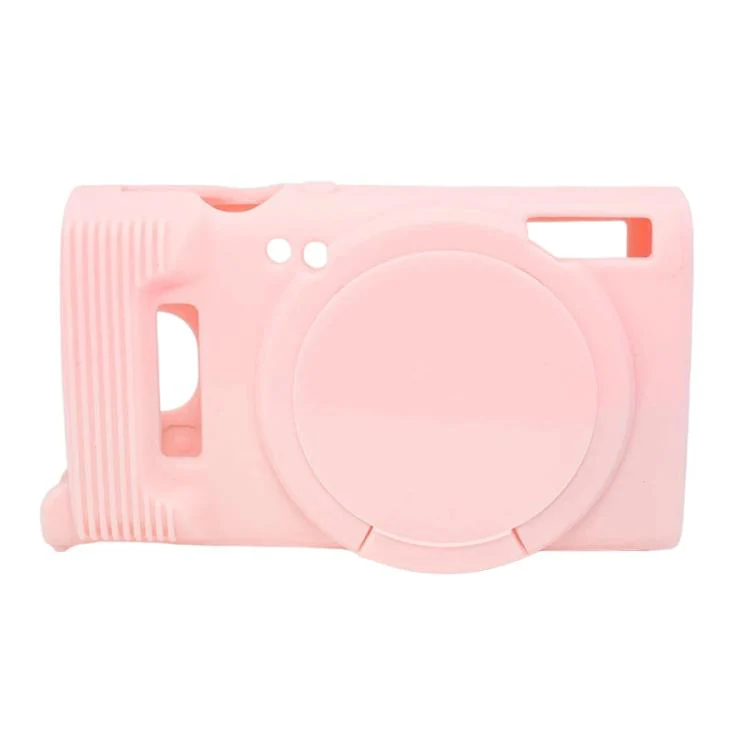 For Canon PowerShot ELPH 360 HS / IXY 650 Soft Silicone Camera Protective Case(Sweet Smoke Pink) - Image 2