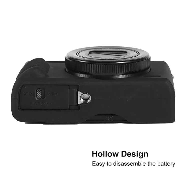For Canon PowerShot G7 X Mark III / G7X III / G7X3 Soft Silicone Protective Case(Coffee) - Image 7