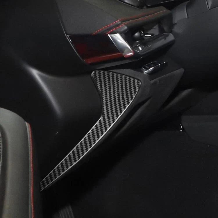 For Chevrolet Corvette C8 2pcs /Set Front Groove Side Decoration Sticker(Black) - Image 7