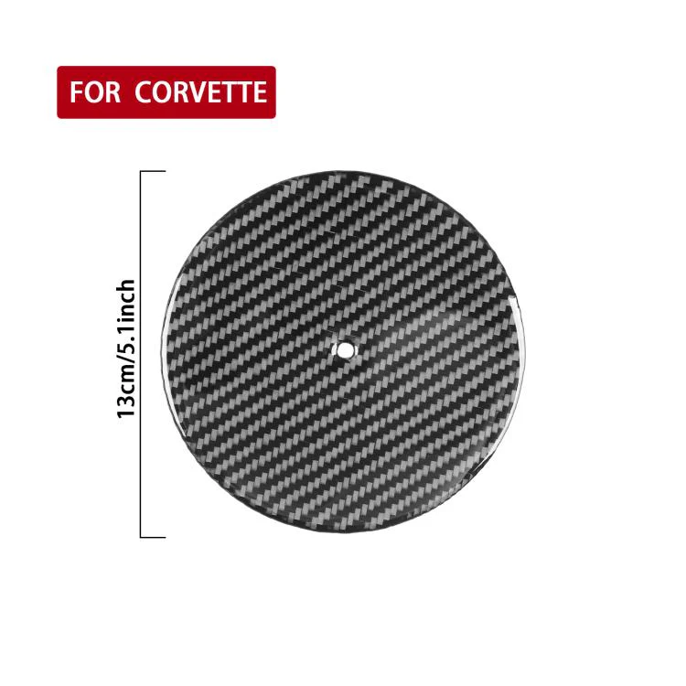 For Chevrolet Corvette C8 Engine Compartment Side Stickers(Black) - Image 3