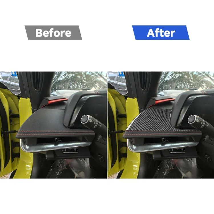 For Chevrolet Corvette C8 Left-Hand Drive Main Driver Side Decorative Stickers(Black) - Image 6