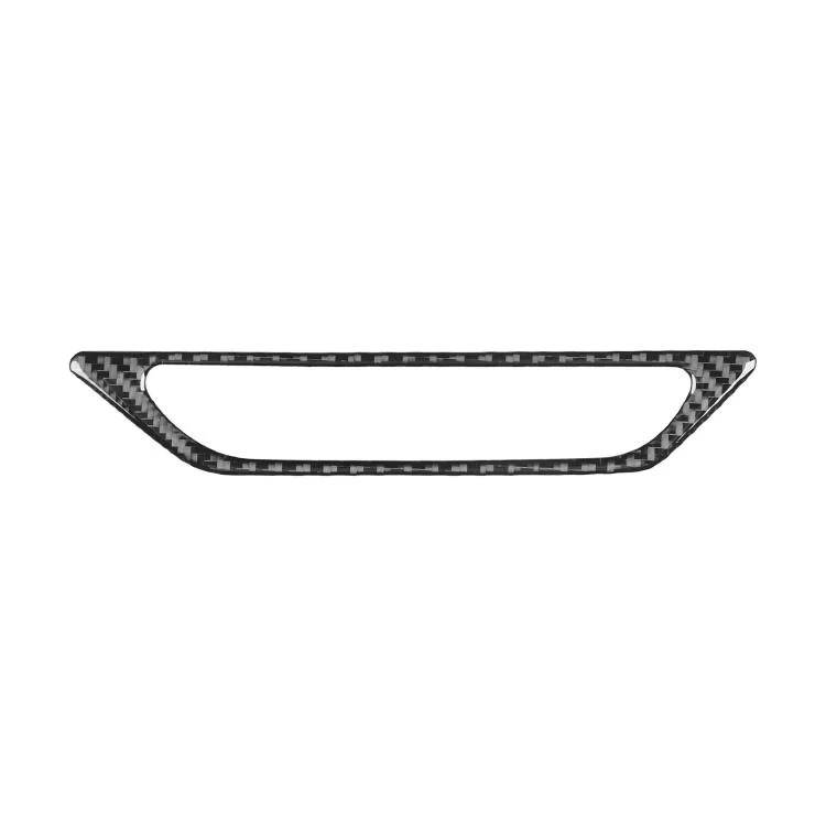 For Chevrolet Corvette C8 Trunk Handle Decoration Sticker(Black)