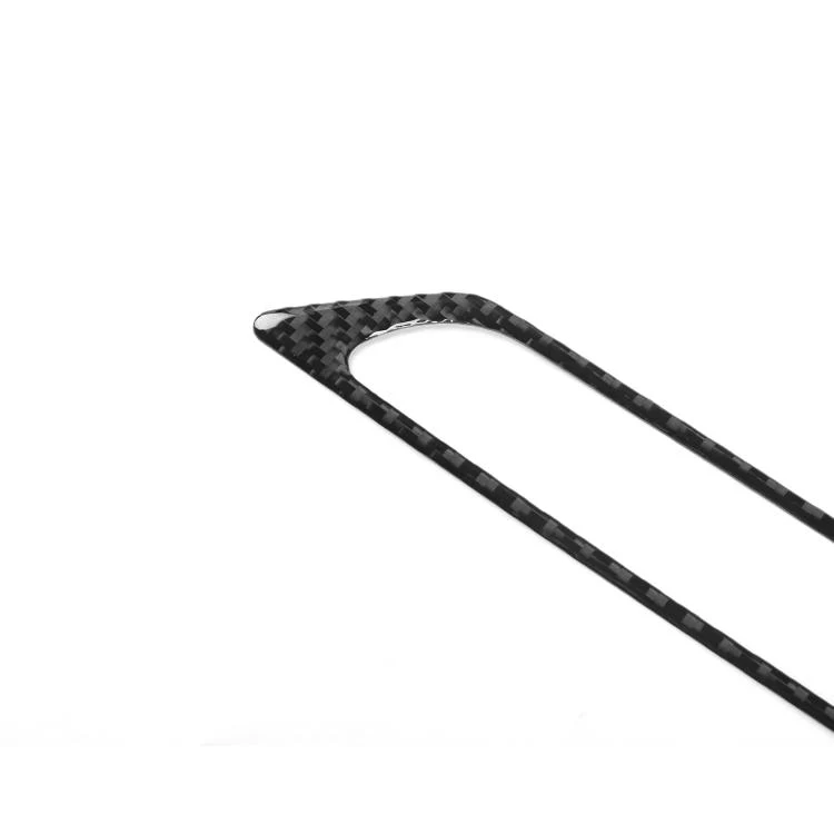 For Chevrolet Corvette C8 Trunk Handle Decoration Sticker(Black) - Image 4