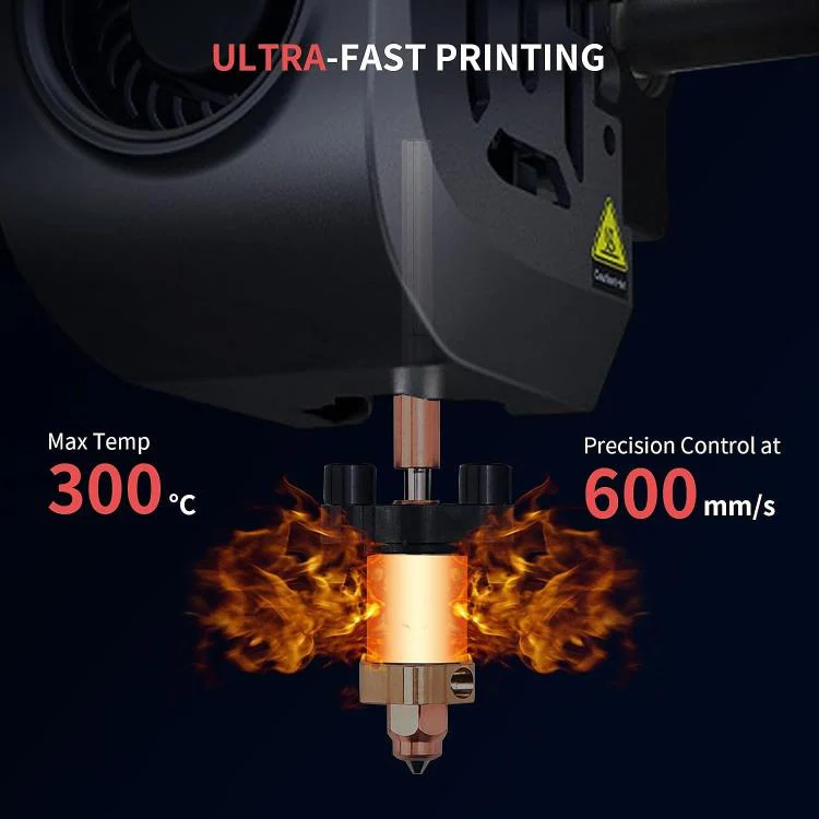 For Creality K1 / K1C / K1 Max Ceramic Hot End Kit High Flow Printer Accessory, Spec: 0.6mm For Machines After 2025 - Image 2