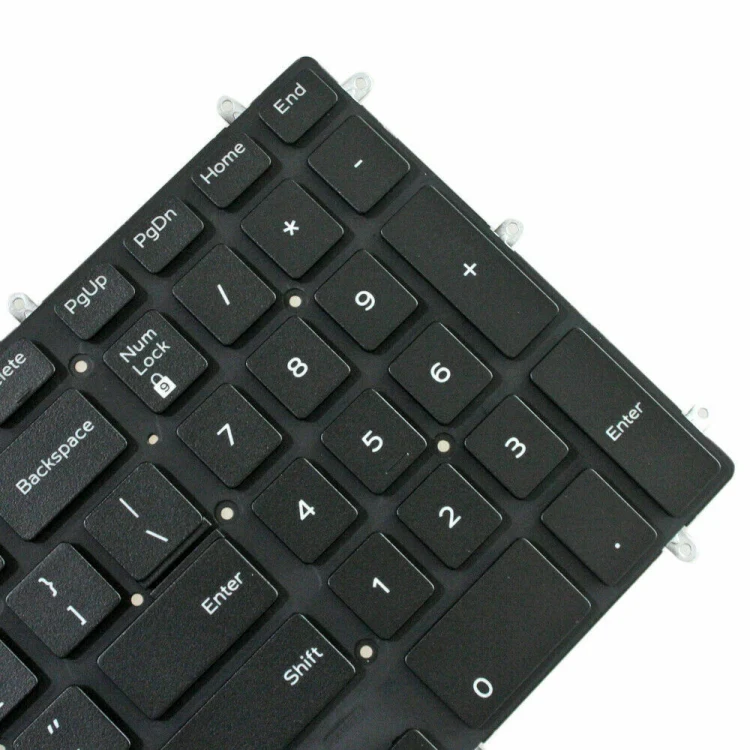 For Dell Inspiron 15-7566 / 17-7000 Series Laptop Keyboard(Black) - Image 4