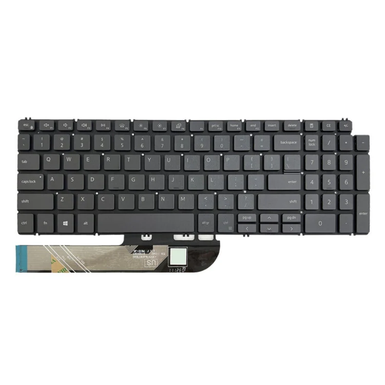 For Dell Inspiron 15 7590 / 7791 / 5584 US Version Backlight Laptop Keyboard(Black) - Image 2
