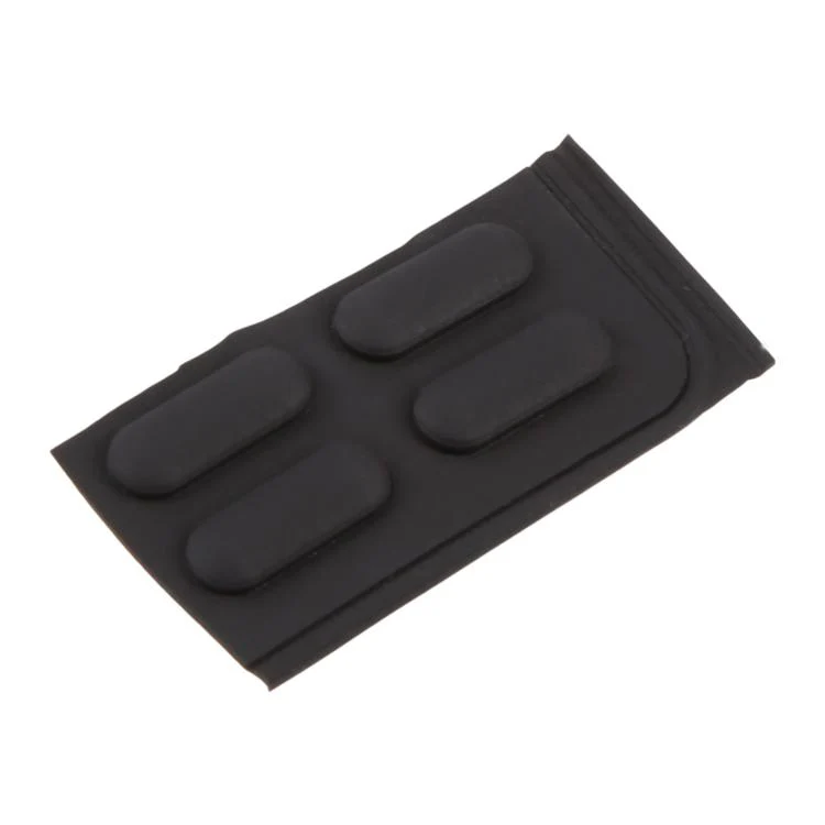 For Dell Latitdue 5400 E5400 5480 5490 5580 5590 5595 5591 5495 Bottom Case Rubber Mats Set with Adhesive Backing (Black) - Image 2