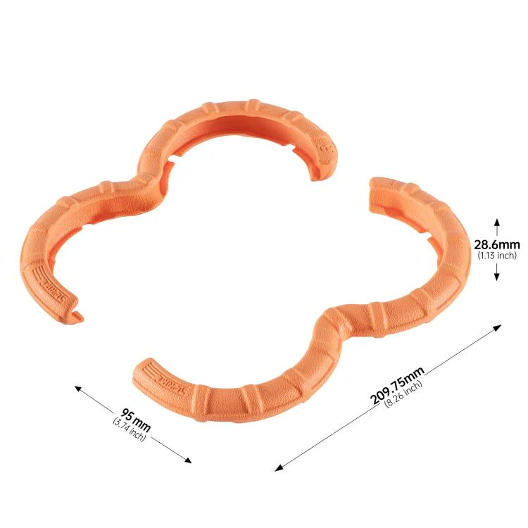 For DJI Avata 360 STARTRC Light Anti-Sink Floating Propeller Guard Bumper (Orange) - Image 3
