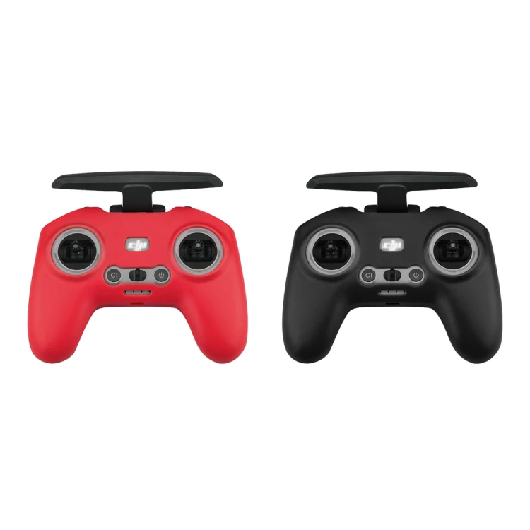 For DJI FPV Combo Remote Control PULUZ Silicone Protective Case (Black) - Image 7