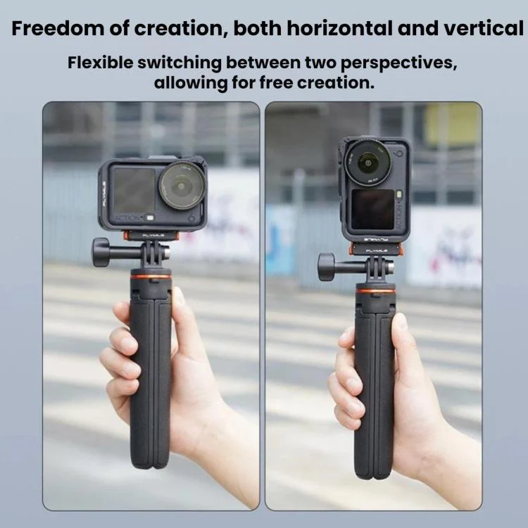For DJI Osmo Action 6 / 5 Pro / 4 / 3 FLYMILE Magnetic Quick-Release Base(Black) - Image 5