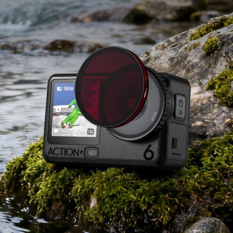 For DJI Osmo Action 6 BRDRC Lens Filter Accessories, Specifications: CPL+ND16+ND32+ND64 - Image 3