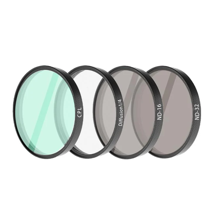 For DJI Osmo Action 6 Camera Lens Filter CPL+ND16+ND32+Diffusion1/4