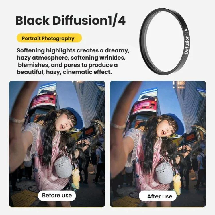 For DJI Osmo Action 6 Camera Lens Filter CPL+ND16+ND32+Diffusion1/4 - Image 6