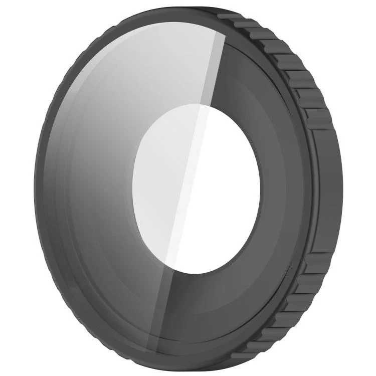 For DJI Osmo Action 6 Camera Lens UV Filter Protector Glass Cover(Black)