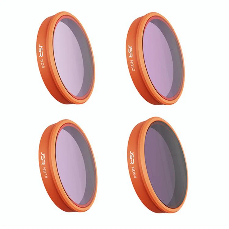 For DJI Osmo Action 6 JSR KO Series Camera Lens Filter, Filter:4 in 1 ND8-64
