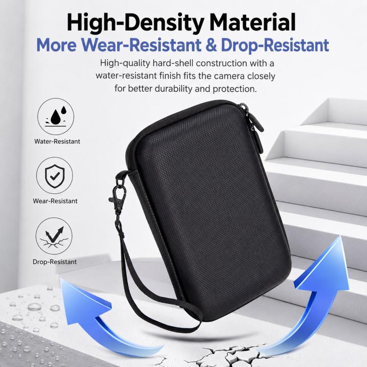 For DJI Osmo Nano Travel Kit Storage Bag Action Camera Handheld Pouch(Black) - Image 3