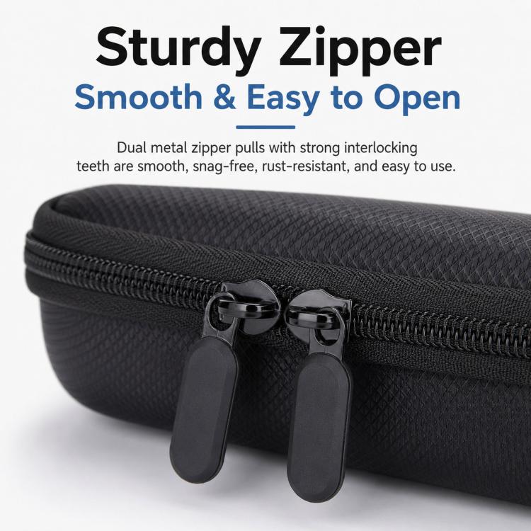 For DJI Osmo Nano Travel Kit Storage Bag Action Camera Handheld Pouch(Black) - Image 7