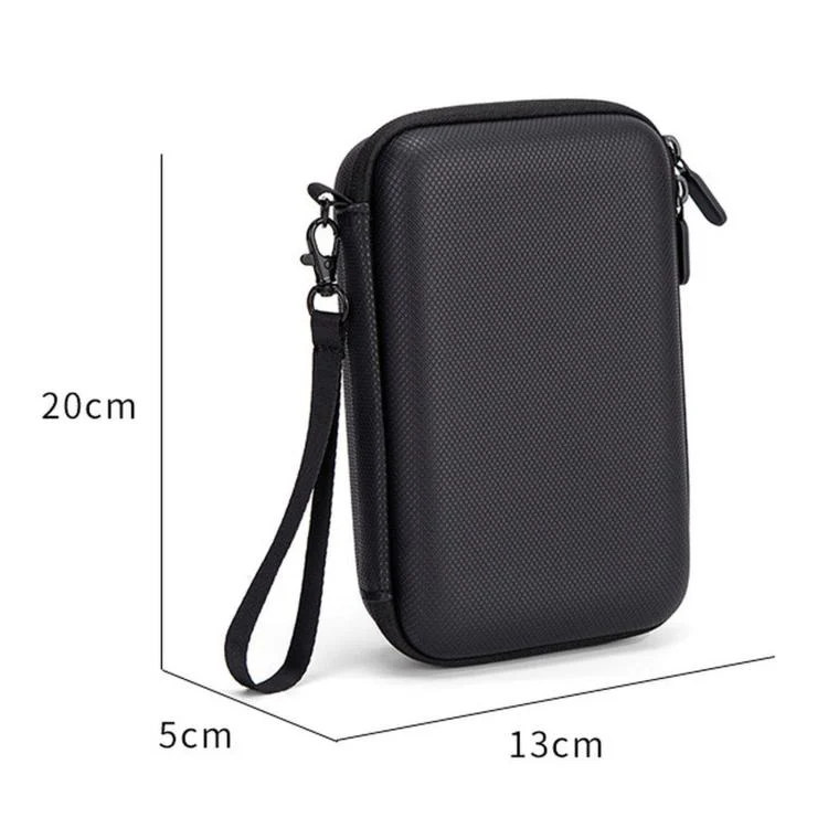 For DJI Osmo Nano Travel Kit Storage Bag Action Camera Handheld Pouch(Black) - Image 9
