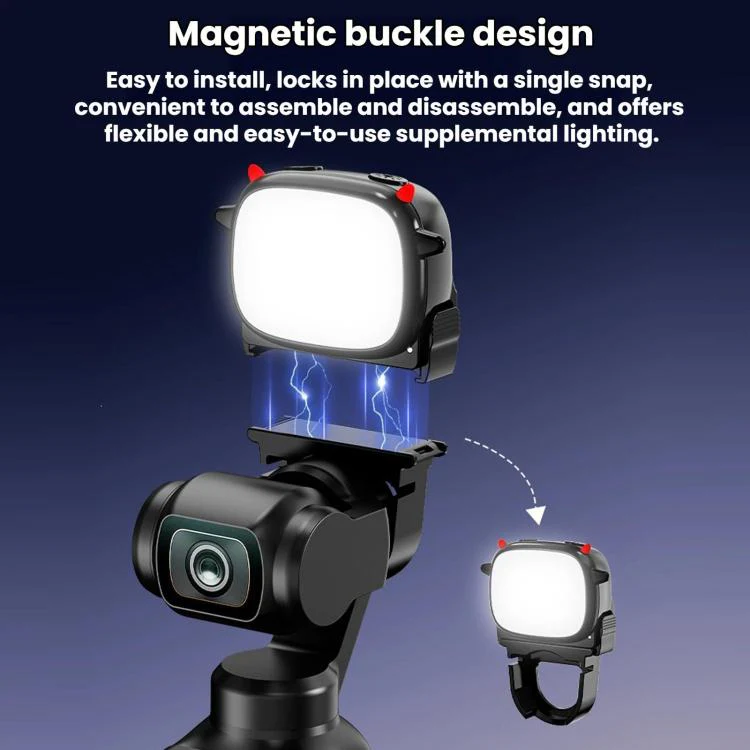 For DJI Osmo Pocket 3 BRDRC Handheld Monster Fill Light - Image 5