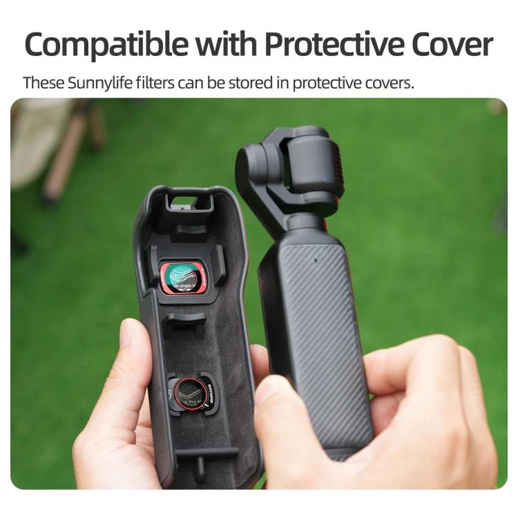For DJI OSMO Pocket 3 Sunnylife Camera Lens Magnetic Metal Filter, Filter:ND16 - Image 9