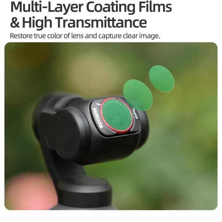 For DJI OSMO Pocket 3 Sunnylife Camera Lens Magnetic Metal Filter, Filter:ND64 - Image 10
