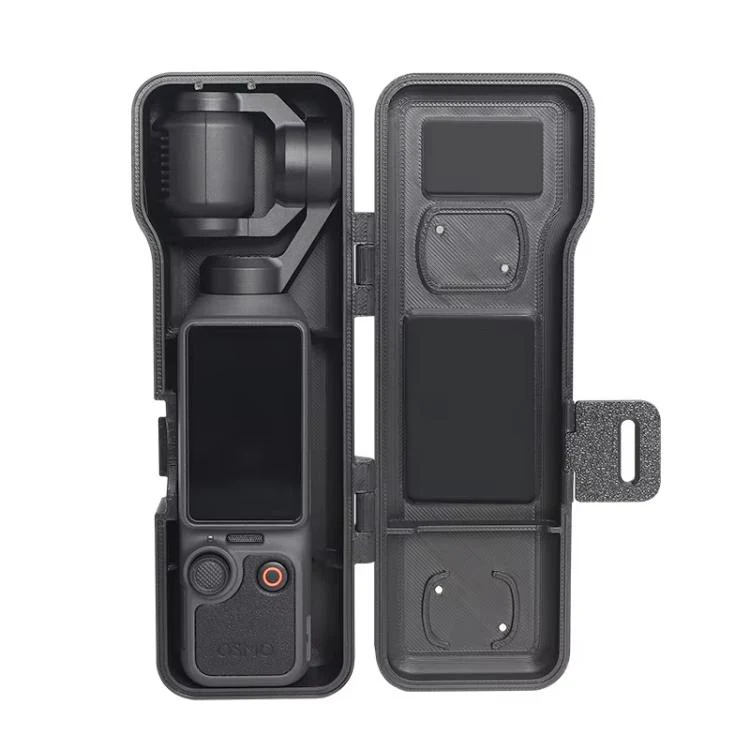 For DJI Osmo Pocket 4 / 3 Long Anti-fall Anti Scratch Shockproof Flip Cover(Pink) - Image 2