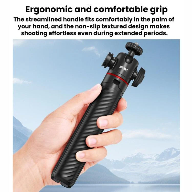 For DJI Osmo Pocket 4 / Action 6 / GoPro BRDRC Selfie Extension Tripod(1/4 Mount) - Image 6