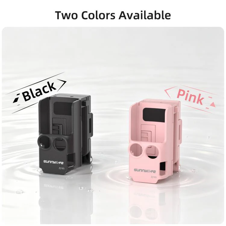 For DJI Osmo Pocket 4P / 4 Sunnylife Handheld Magnetic Mount with Filter Box Tabletop Base Bracket Angles Adjustable Holder (Pink) - Image 5