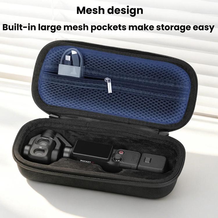 For DJI Osmo Pocket 4P BRDRC Portable Protective Case(Black) - Image 8