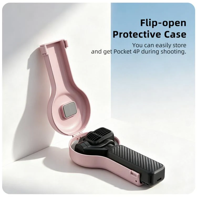 For DJI Osmo Pocket 4P Sunnylife Bulb-Shaped Gimbal Camera Protective Cover Storage Box with Lanyard, Model:OP4-K245 Standard(Purple) - Image 7
