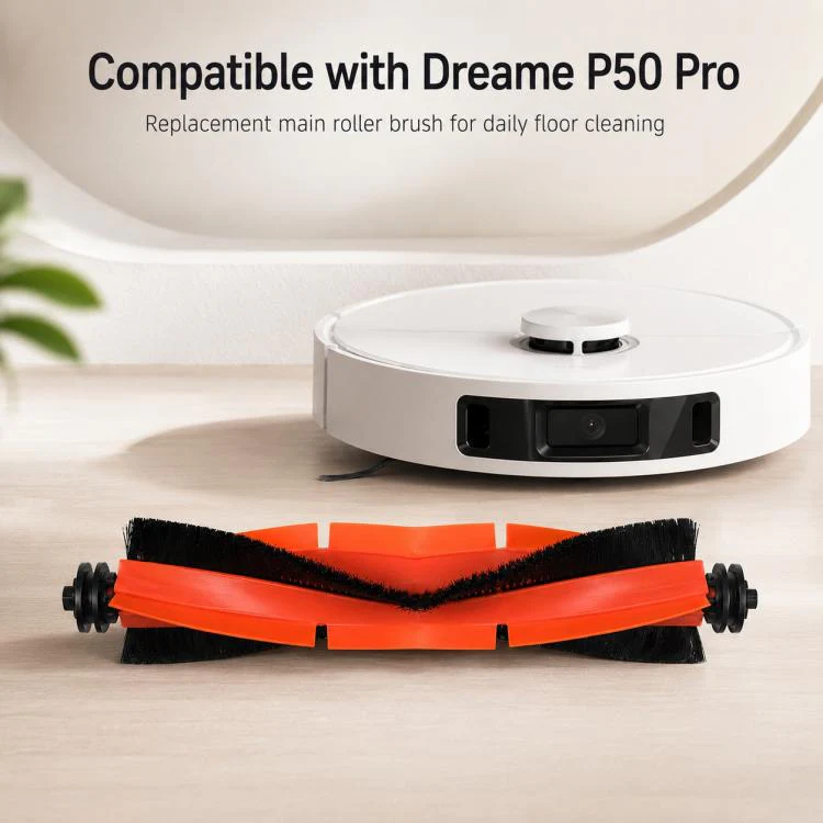 For Dreame P50 Pro Robot Vacuum Cleaner Replacement Parts, Specification:Main Brush - Image 7