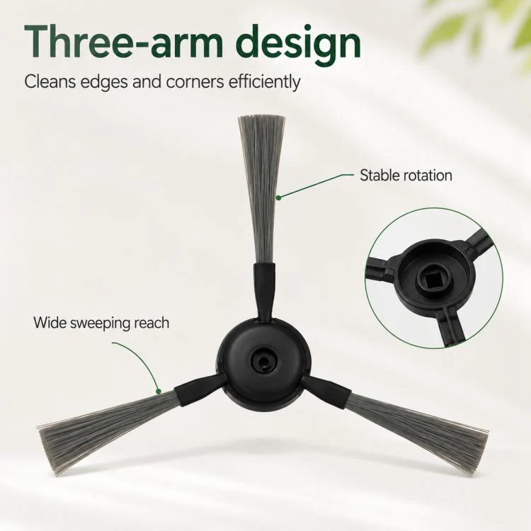 For Dreame P50 Pro Robot Vacuum Cleaner Replacement Parts, Specification:Side Brush - Image 6