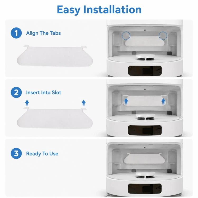 For Dreame W10 / W10 Pro Robot Vacuum Cleaner Replacement Parts, Dust Box Flap - Image 5