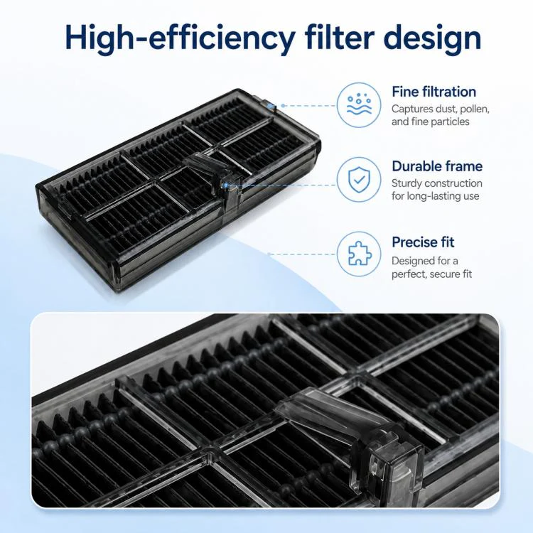 For Dreame X40 Pro Ultra Robot Vacuum Cleaner Replacement Parts, Specification:Filter - Image 4