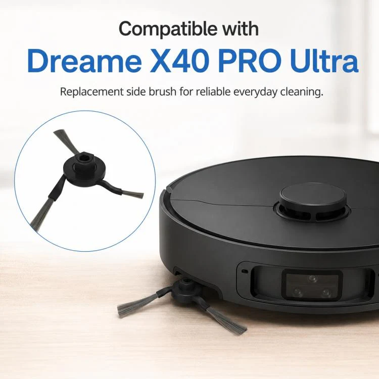 For Dreame X40 Pro Ultra Robot Vacuum Cleaner Replacement Parts, Specification:Side Brush - Image 8