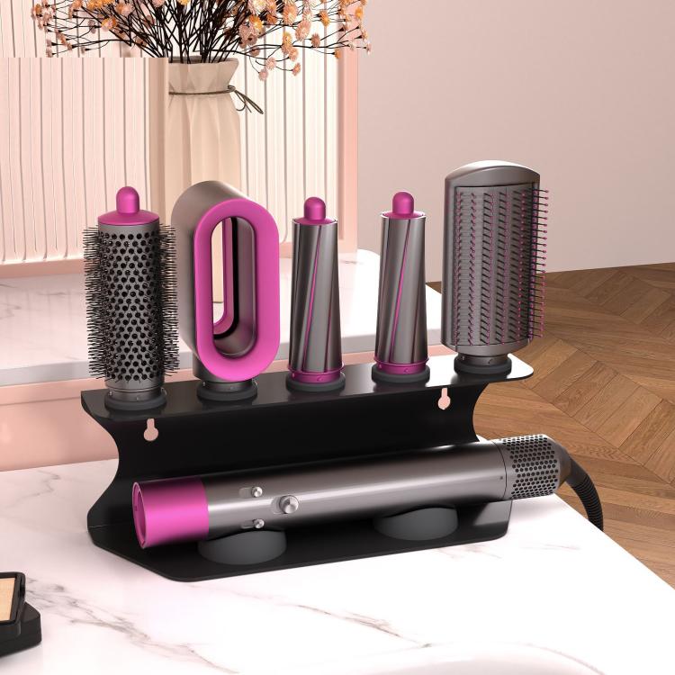 For Dyson Curling Irons Punch-free Storage Hair Dryer Storage Racks(White) - Image 5