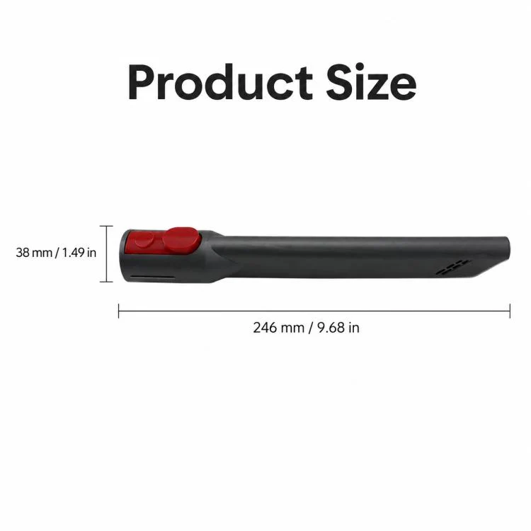For Dyson V7 / V8 / V10 / V11 Vacuum Cleaner Replacement Parts, Long Flat-Nozzle Cleaning Brush Head - Image 3