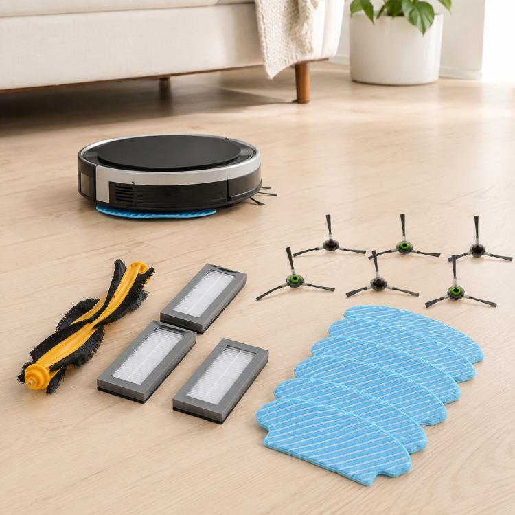 For Ecovacs DEEBOT DD35 / DD56 / DD33 / DD37 Replacement Parts, 15pcs Combo