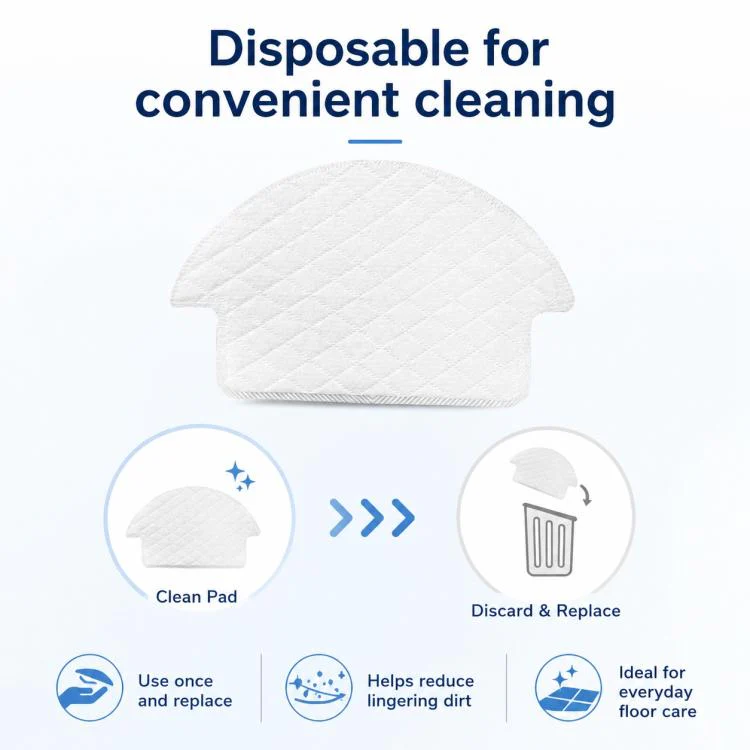 For Ecovacs DEEBOT DJ35 / DJ36 Replacement Parts, Disposable Mop Pad - Image 5