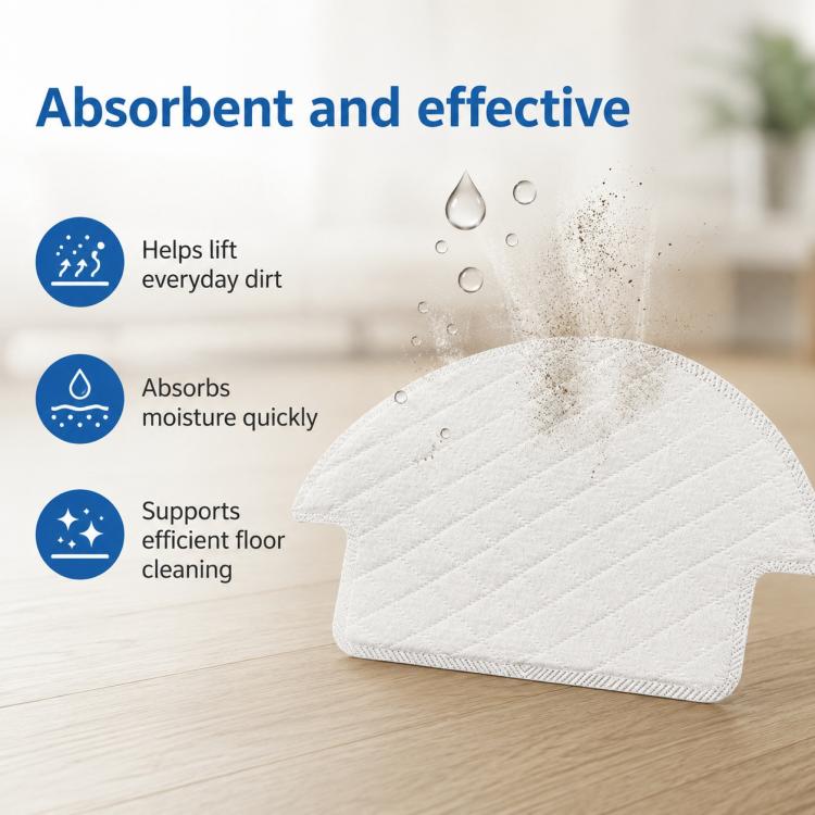 For Ecovacs DEEBOT DN520 / DN55 / DN33 / DN35 / DN36 / DN56 Replacement Parts, Disposable Mop Pad - Image 5