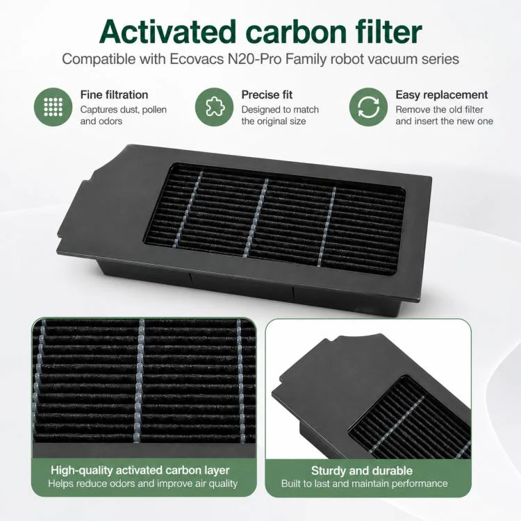 For Ecovacs DEEBOT N20 Pro / N20 Plus / N20 Replacement Parts, Activated Carbon Filter - Image 6