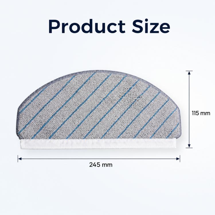 For Ecovacs DEEBOT N20 Pro / N20 Plus / N20 Replacement Parts, Washable Mop Pad - Image 3