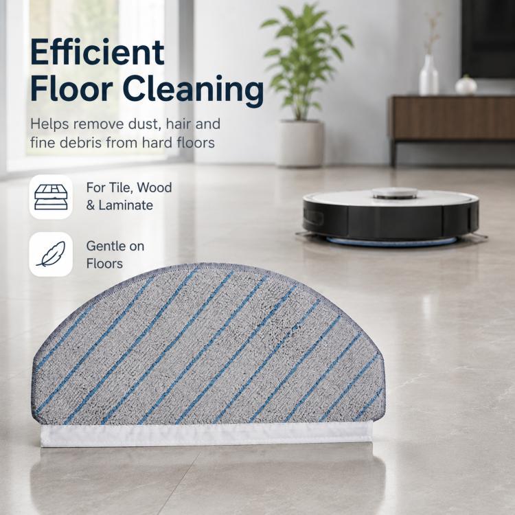 For Ecovacs DEEBOT N20 Pro / N20 Plus / N20 Replacement Parts, Washable Mop Pad - Image 8