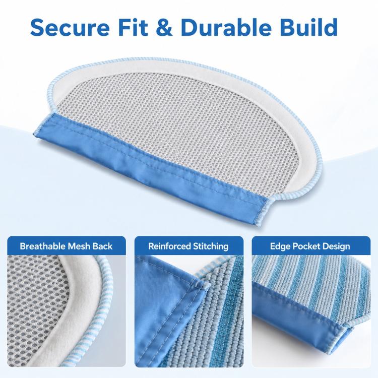For Ecovacs DEEBOT T5 / T5 Max / N5 / N8 / DV35 / DJ65 / DX55 Replacement Parts, Mop Pad - Image 6