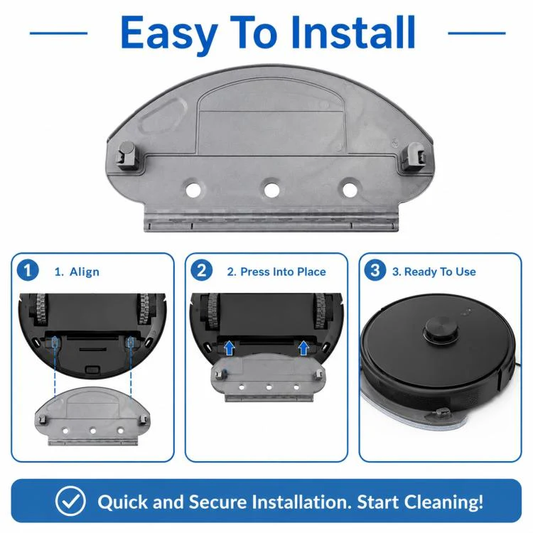 For Ecovacs DEEBOT T5 / T5 Max / N5 / N8 / DV35 / DJ65 / DX55 Replacement Parts, Mop Pad Holder - Image 7