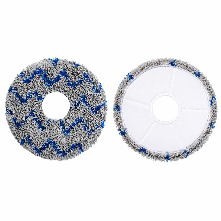 For Ecovacs DEEBOT X1 OMNI / X1 TURBO / X1S PRO Replacement Parts, Blue Striped Mop Pad - Image 2