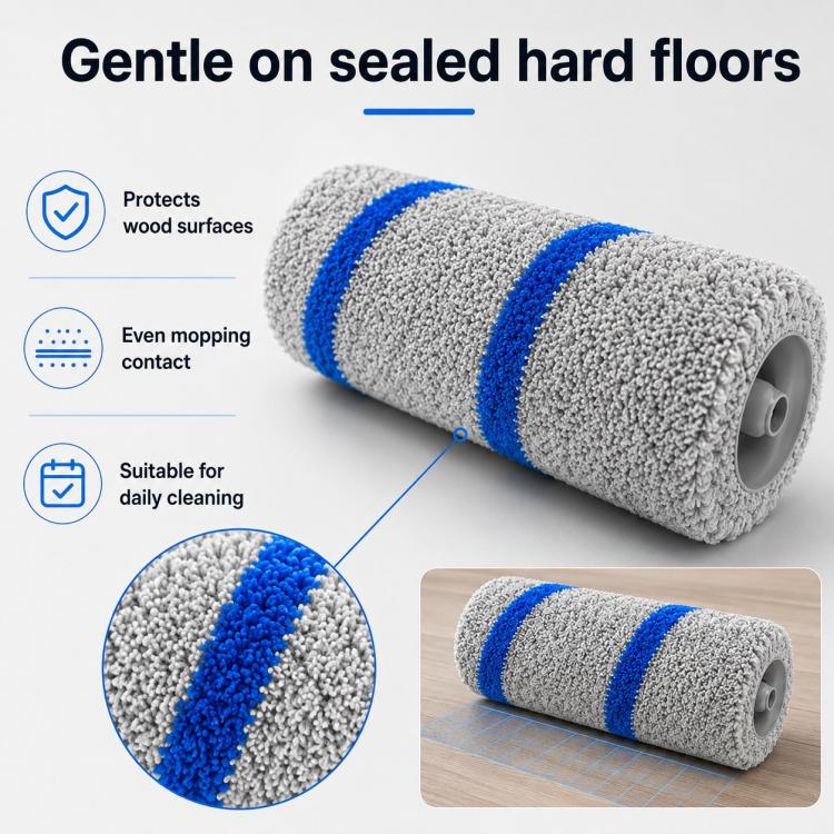 For Ecovacs DEEBOT X11 / X11 Pro Replacement Parts, Roller Mop - Image 6
