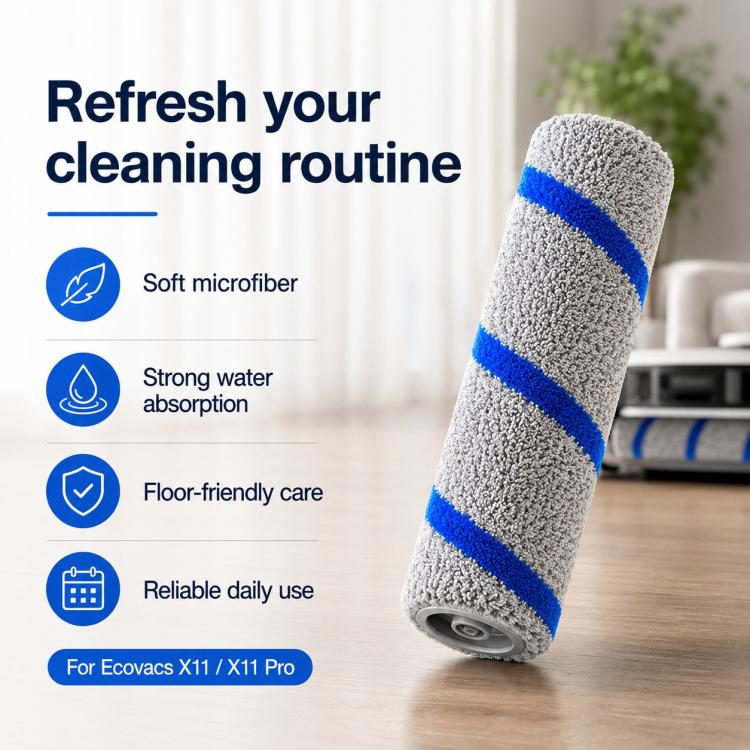For Ecovacs DEEBOT X11 / X11 Pro Replacement Parts, Roller Mop - Image 8