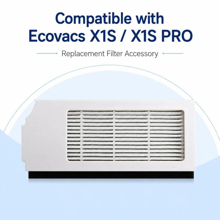 For Ecovacs DEEBOT X1S / X1S Pro Replacement Parts, White Filter - Image 3